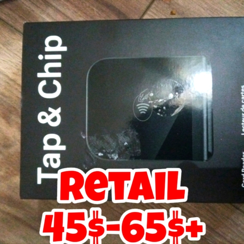 Tap & Chip Card Reader - Black